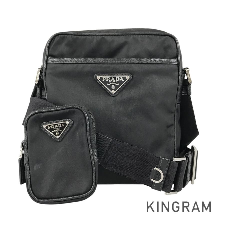 プラダ PRADA 2VH112 ナイロン ショルダーバッグ ste【中古】 87,241円