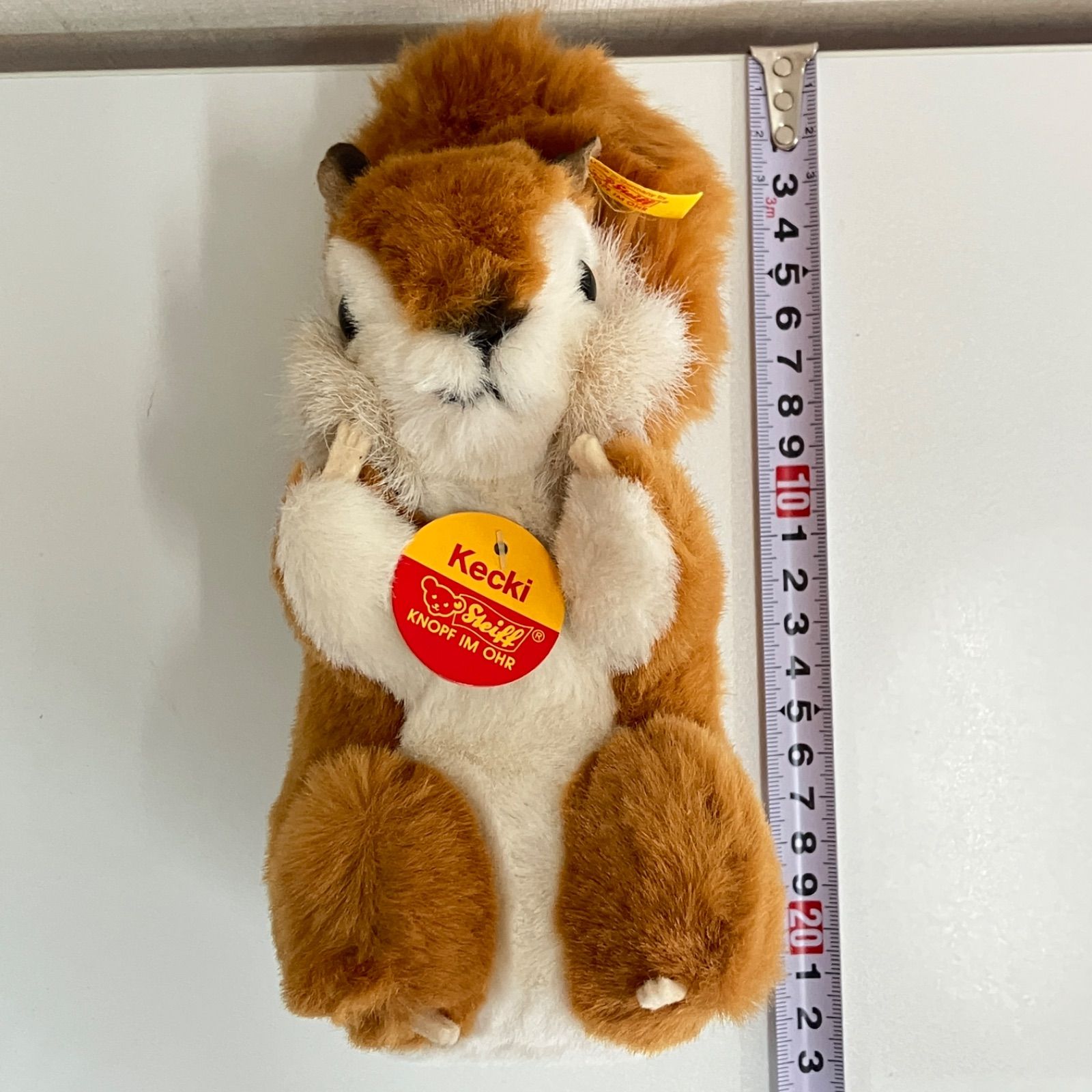 Steiff シュタイフ Kecki リス ぬいぐるみ 045110 ドイツ製 タグ付き