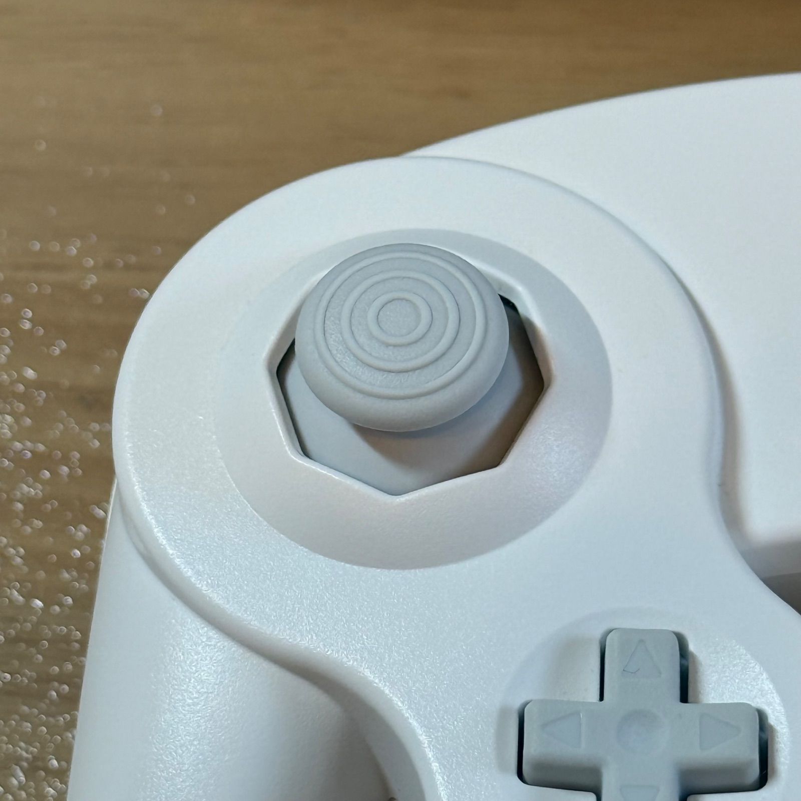7-093【極美品】GC ゲームキューブコントローラ スマブラホワイト 箱
