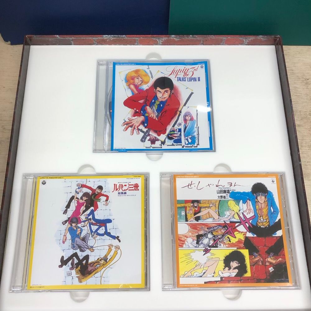 ルパン三世　LUPIN THE BOX ルパン三世 Lupin The 3rd Analog Box 1968-1992 4LP 7インチ付 4LP