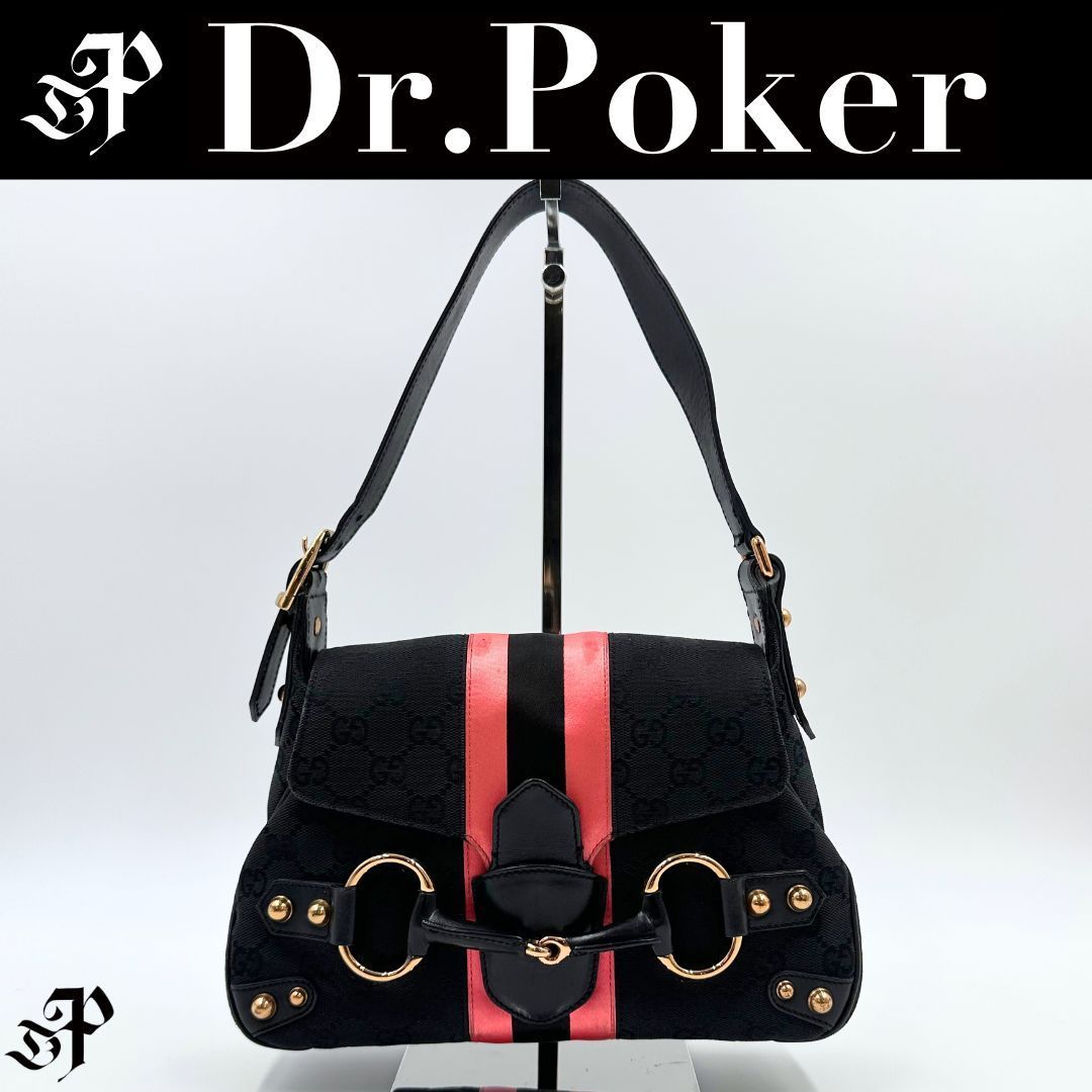 美品】Gucci ホースビット シェリーライン ワンショルダーバッグ