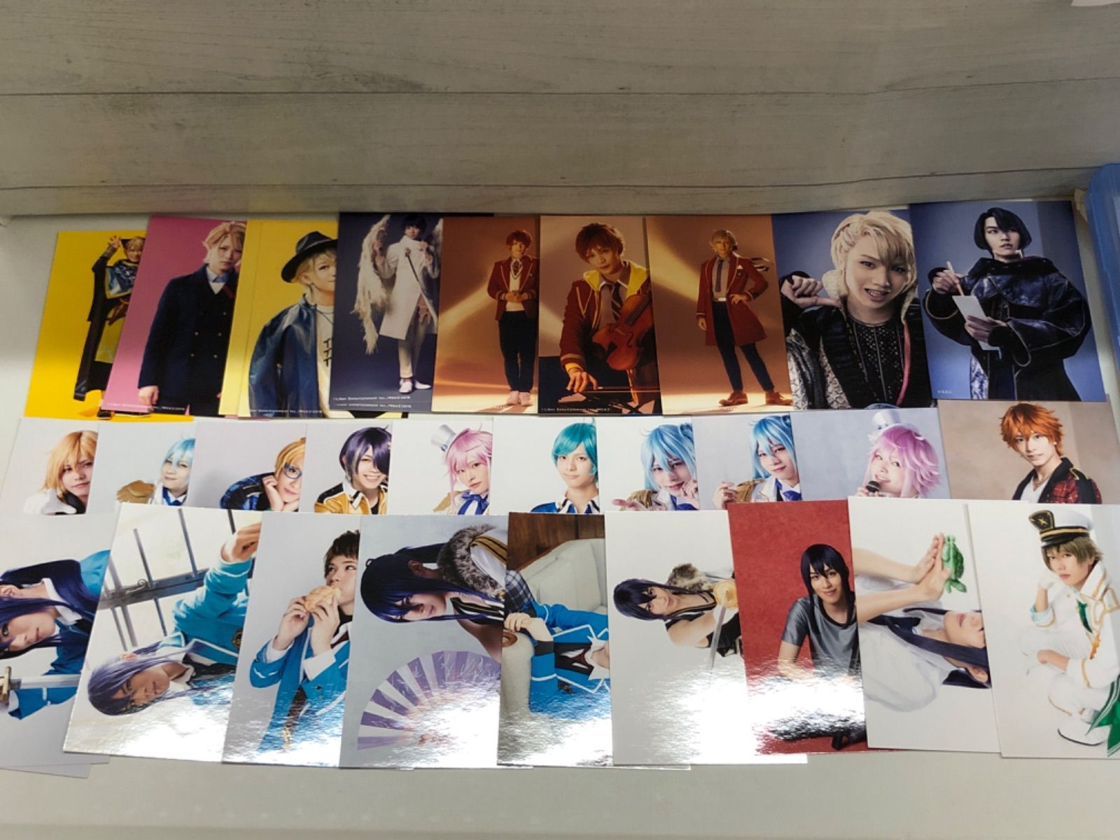 【E2-07】◇ MANKAI STAGE A3 刀剣乱舞　テニスの王子様4th 等　　コスプレ写真集 219枚　まとめ売りセット