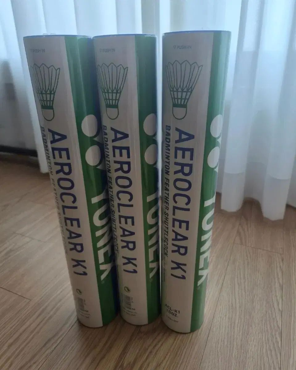 YONEX　中古シャトル　127個　折れ０〜１本 YONEX ヨネックス エアロクリア クリア K1 シャトル シャトルコック 3