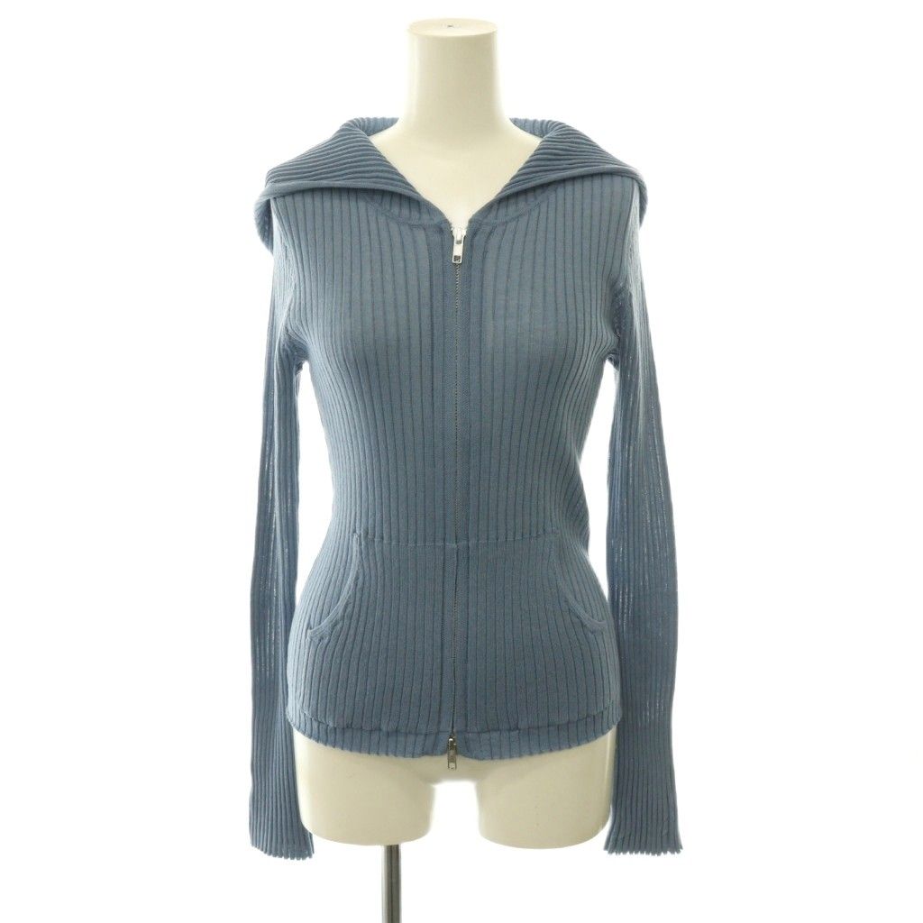 クラネ CLANE 26SS SHEER HOODED KNIT CARDIGAN ニット カーディガン