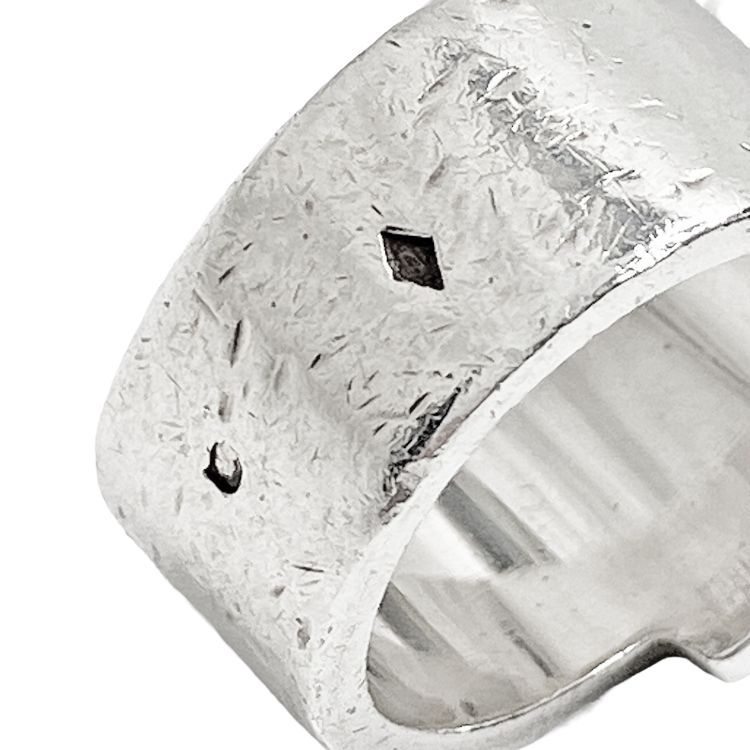 HERMES エルメス Candy Ring キャンディ リング Hロゴ 指輪 約9号