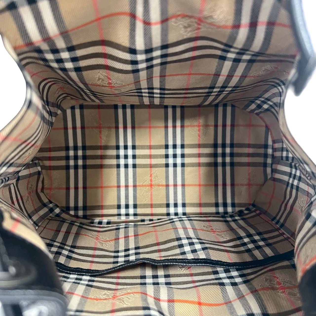 極 美品 BURBERRYS バーバリーズ シャドーホース ロゴ ノバチェック
