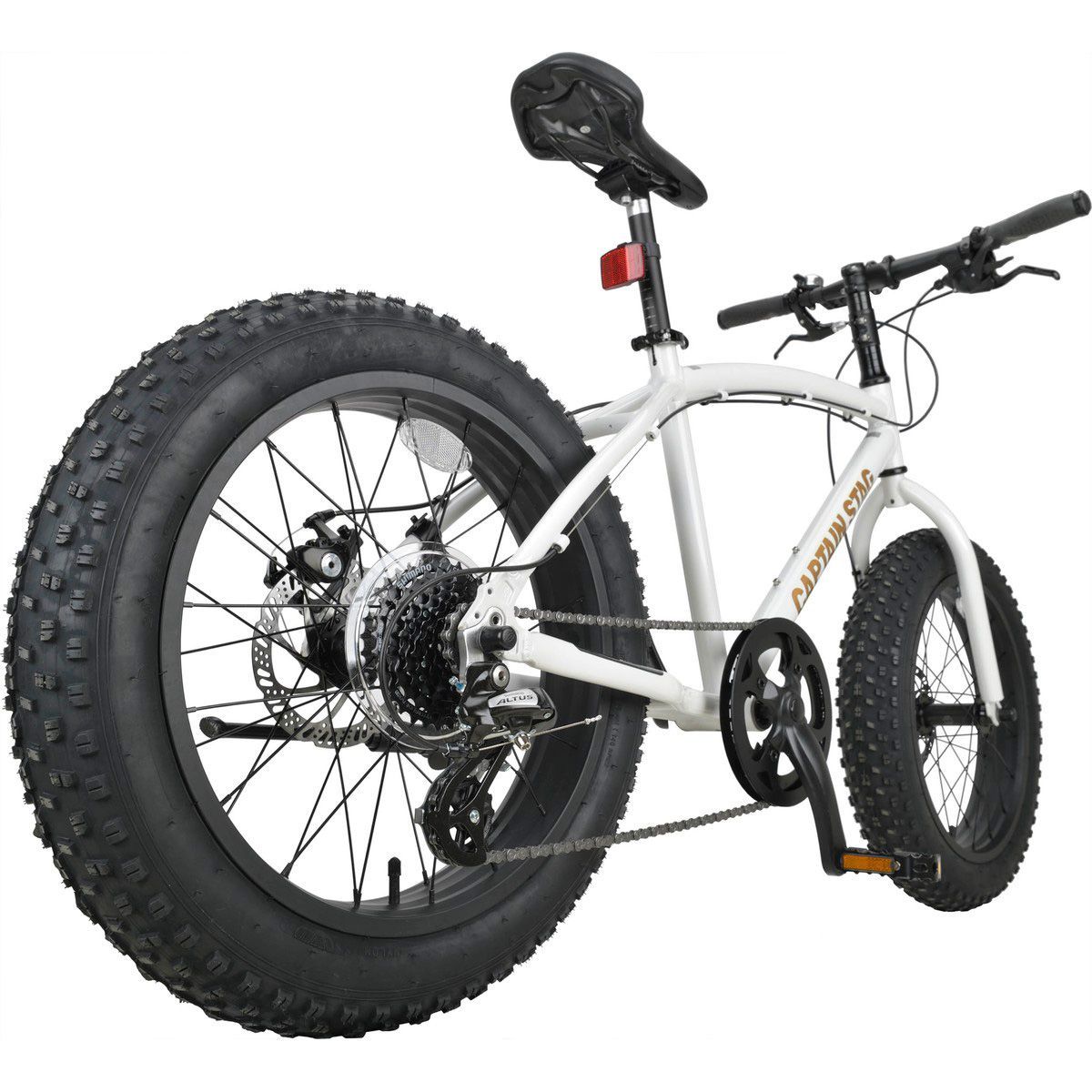 新品未使用 ファットバイク208（ホワイト） YG-1401 自転車 - メルカリ