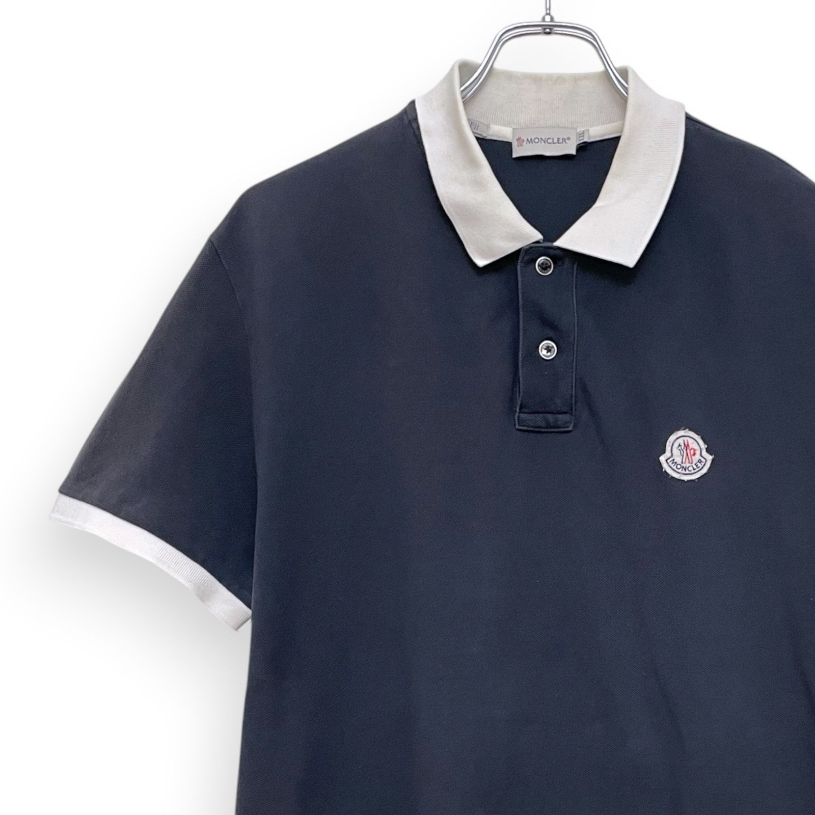Moncler モンクレール MAGLIA POLO MANICA CORTA ポロ シャツ SizeXXL