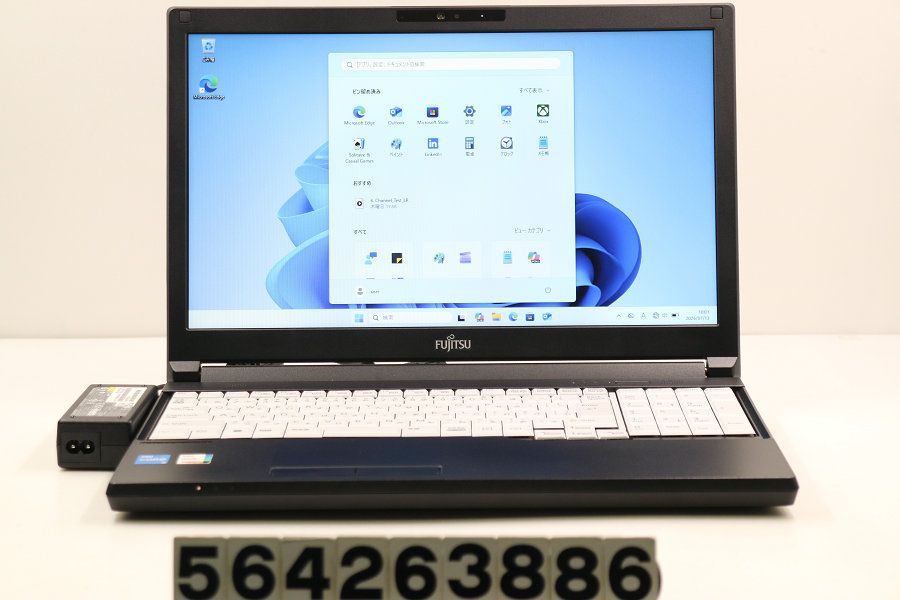 富士通 LIFEBOOK A5512/KX Core i5 1235U 2.5GHz/16GB/512GB(SSD)/Multi/15.6W/FWXGA(1366x768)/Win11 【564263886】