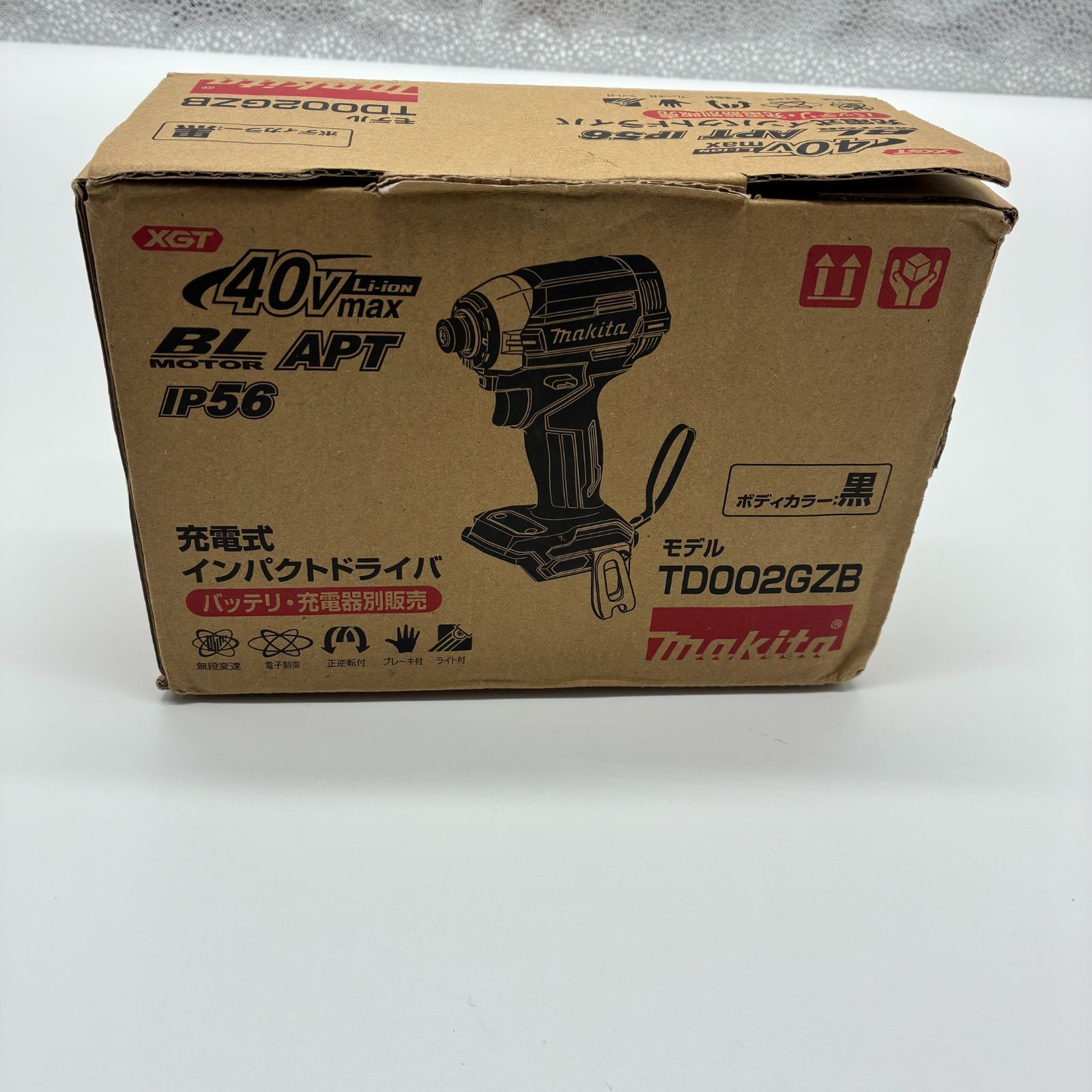 未使用 マキタ TD002GZB 黒 40V 充電式インパクトドライバ 15,330円