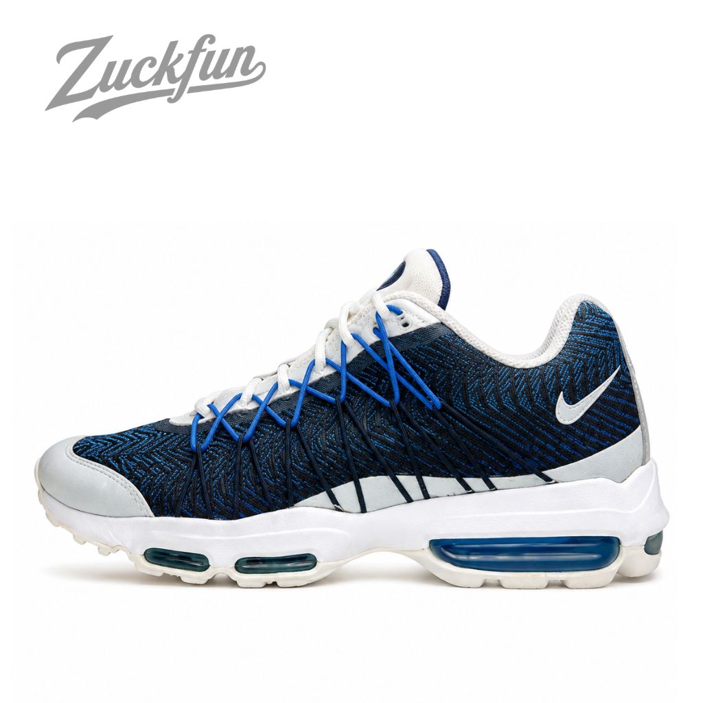 NIKE AIR MAX 95 ULTRA JCRD エア マックス 95 ウルトラ ジャカード ブルー ホワイト 白 メンズ ナイキ スニーカー 26 cm U11654
