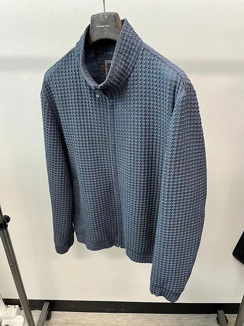 115) ダックス ハウンドトゥース ウールサッカー ブルゾン 25,958円