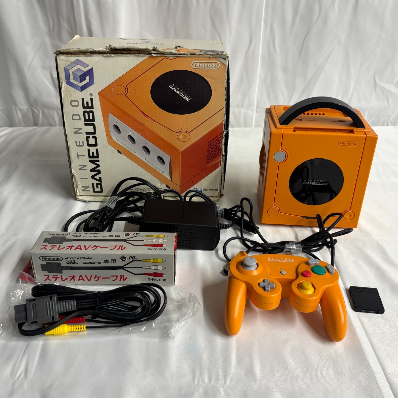 同梱可】中古品 ゲーム ゲームキューブ 本体 DOL-001 オレンジ 