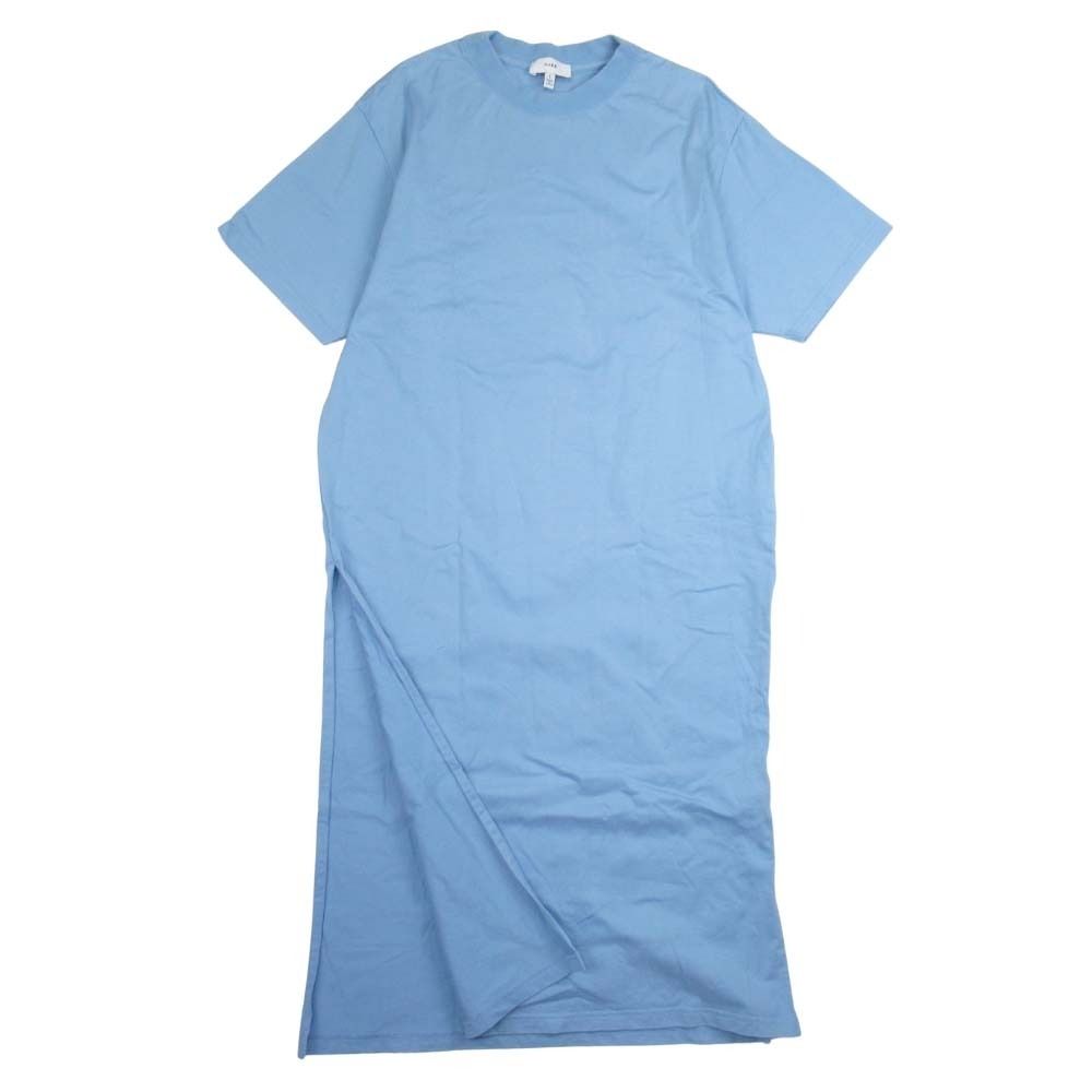 HYKE シャツワンピース　半袖　サイズ1 美品 HYKE ハイク サイドスリット Tシャツワンピース オーバーサイズ