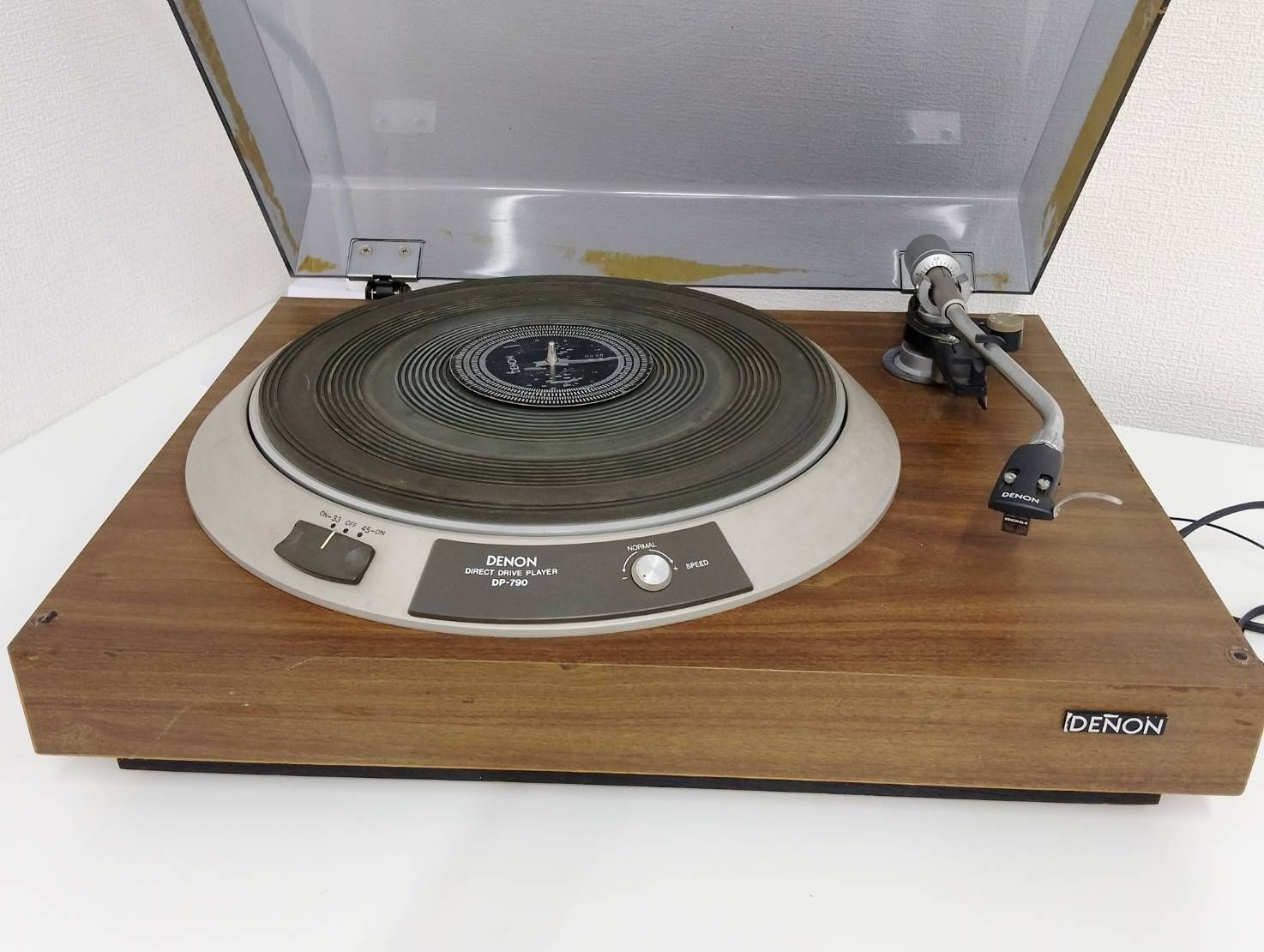 DENON レコードプレーヤーDP-790 - メルカリ