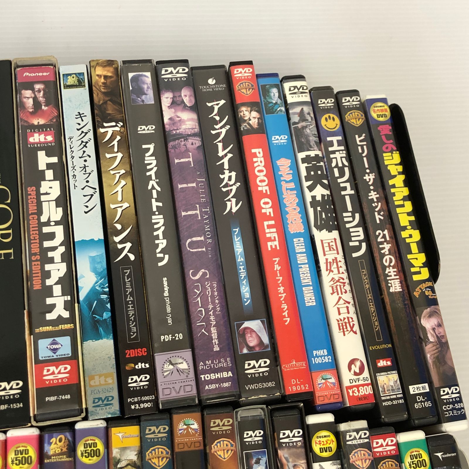 △120 洋画 海外 DVD 超大量 まとめ売り ① ジャンク品 smydv097865