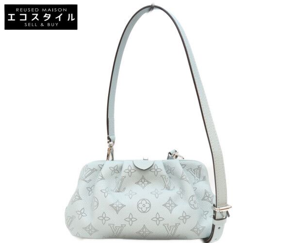 LOUIS VUITTON　ルイヴィトン　20年 M80094 マヒナ ヴェールラグーン スカラミニ ショルダーバッグ