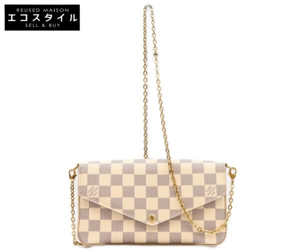 LOUIS VUITTON　ルイヴィトン　N63106 ダミエアズール ポシェットフェリシー