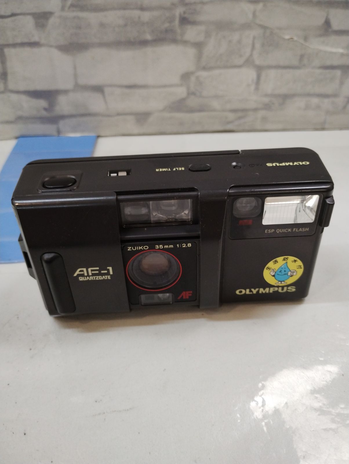F6-87】◇中古 Olympus AF-1 QUARTZDATE コンパクトフィルムカメラ