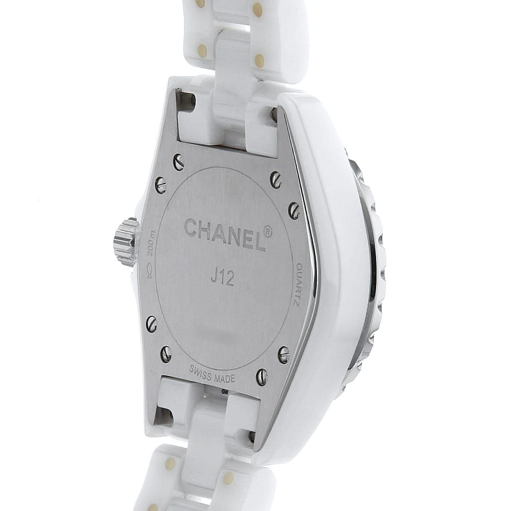 シャネル J12 白セラミック H0968 中古 レディース - メルカリ