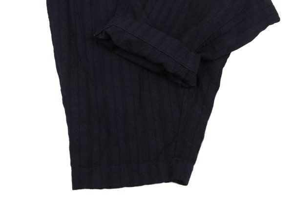 コムコム コムデギャルソンCOMME des GARCONS ストライプ織りサルエル