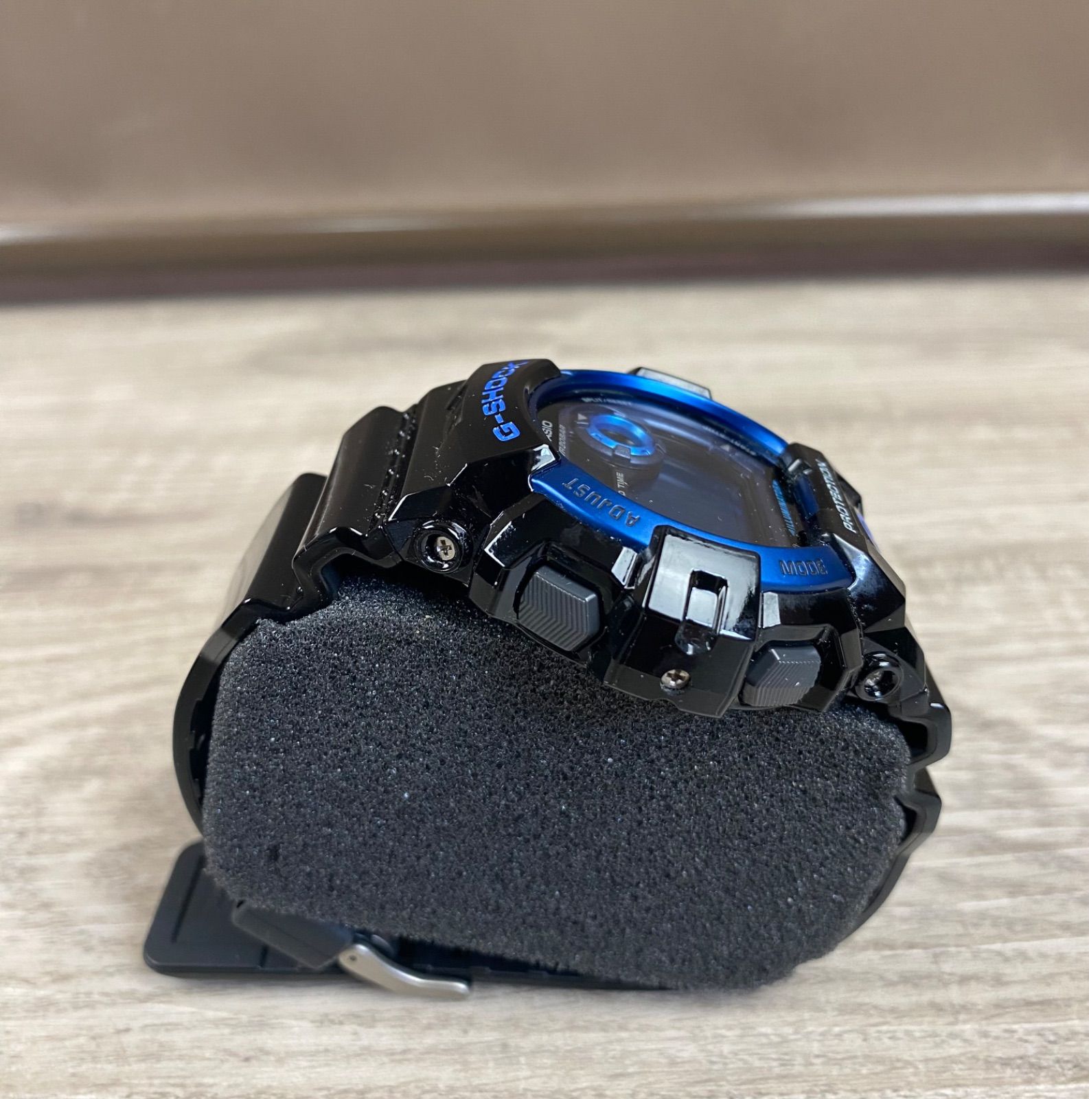 CASIO】G-SHOCK デジタル腕時計 G-8900A 3285＊JA ブラック×ブルー 