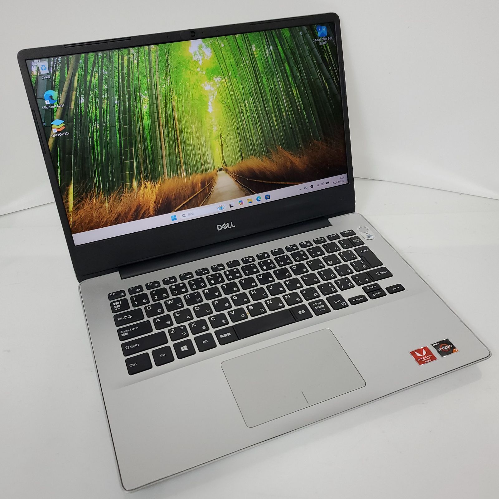 ノートPC・Dell Inspiron 14 5485・AMD Ryzen 7・メモリ8GB・Fusion