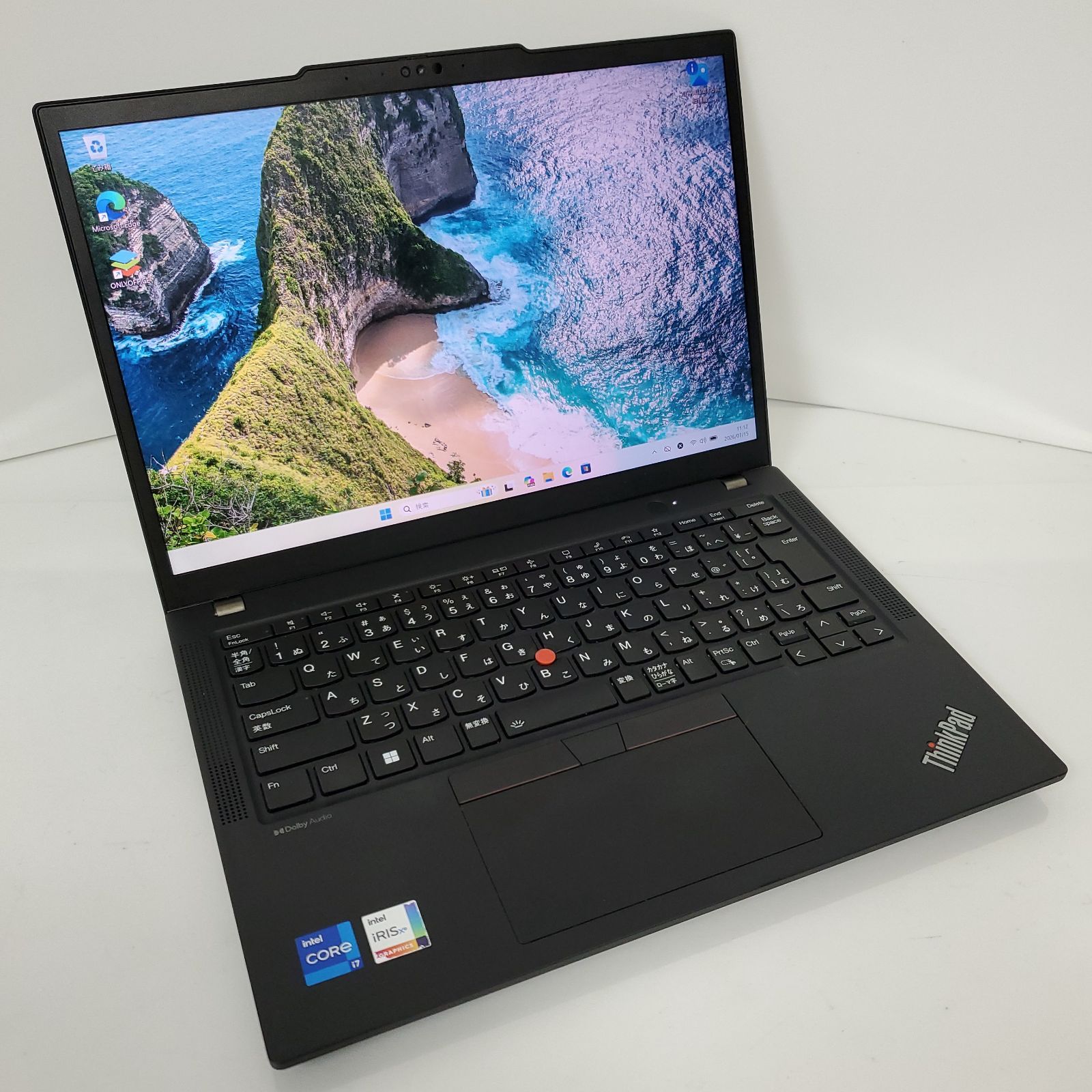 ノートPC・LENOVO・ThinkPad X13 Gen 4・21EXCTO1WW・Intel Core i7・メモリ16GB・NVMe(SSD)512GB・Win11 Pro　#001866