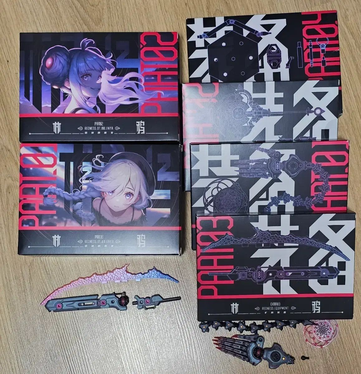 次元構想初の魔女 SOUP(スープ)カラス LYNN（リン） フィギュア セット +a