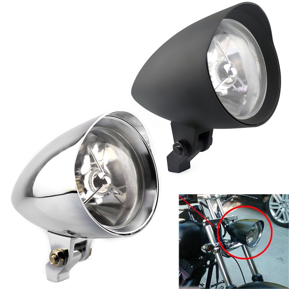 ハーレー用 4.5インチ フロントライト ソフテイル スポーツスター Dyna ボバー チョッパー
