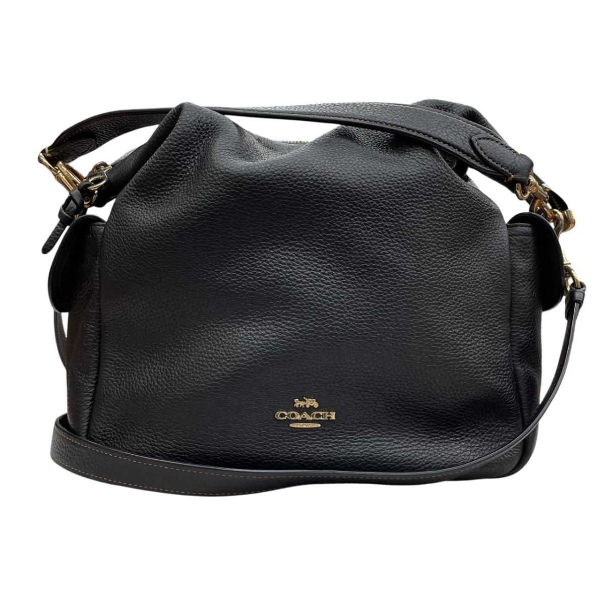 ☆コーチ 6152 ショルダーバッグ 2wayバッグ ブラック COACH