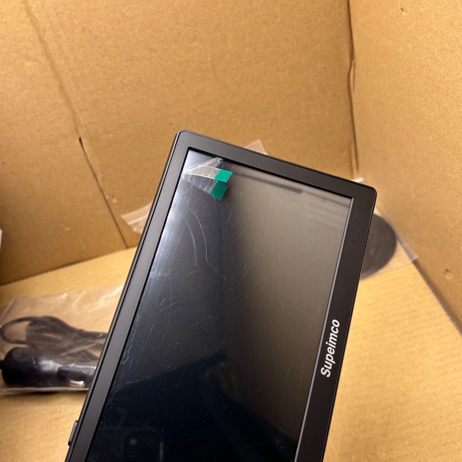 未使用 Supeimco 7インチ ワンセグチューナー内蔵 カーナビ ポータブルナビケージョン SM-ON725DQ