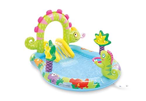 INTEX(インテックス) 大型プール プール フレンドリーイグアナプレイセンター 239×188×119cm 【日本正規品】 56129 178eebcc