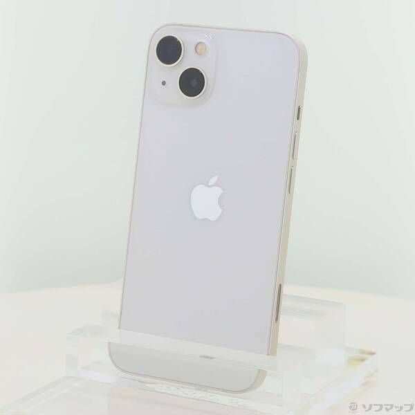 ソフマップ 〔中古品〕 iPhone13 128GB スターライト MLND3J／A SIMフリー【352】 33,088円