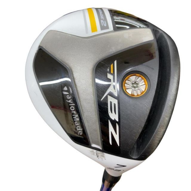 【中古】 テーラーメイド RBZ STAGE 2 7W フェアウェイウッド FW 純正特注シャフト (フレックスS) メンズ 男性用 右利き 右用 Cランク ゴルフクラブ