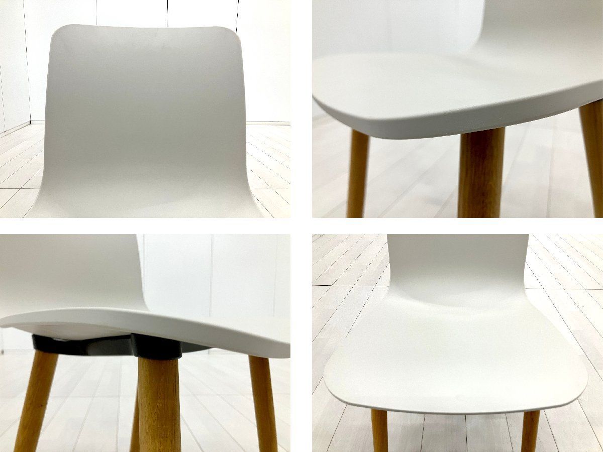 vitra/ヴィトラ□HAL/ハル ウッド□ジャスパーモリソン□ライトグレー