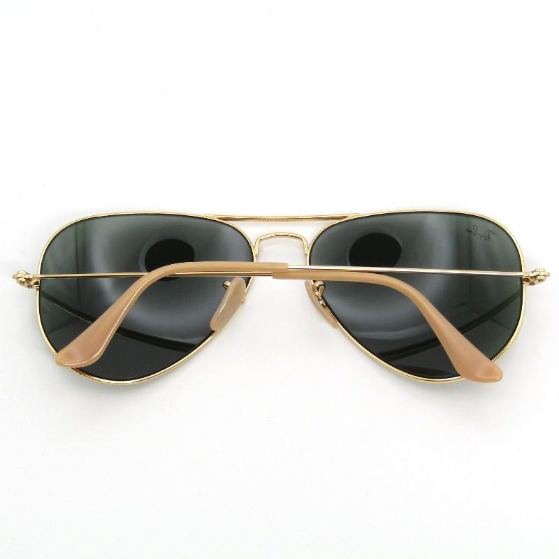 美品 Ray-Ban レイバン サングラス RB3025 AVIATOR LARGE METAL 