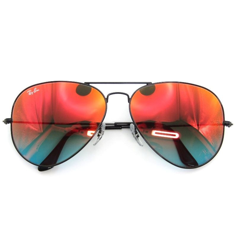 美品 Ray-Ban レイバン サングラス RB3025 AVIATOR LARGE METAL 