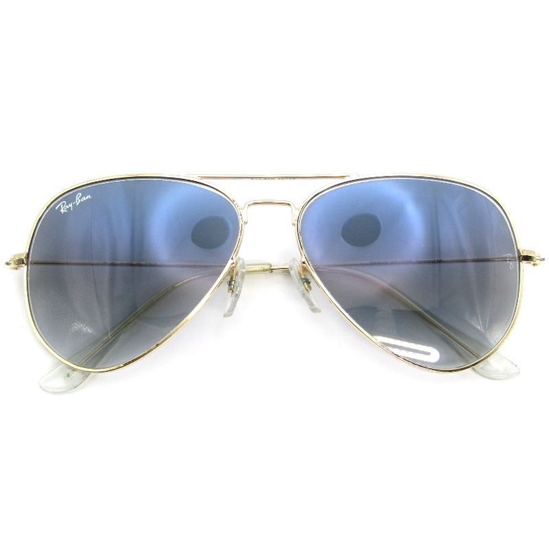 Ray-Ban レイバン サングラス RB3025 AVIATOR L イタリア製 アビエイター ラージメタル ティアドロップ 001/3F ゴールド 54001202