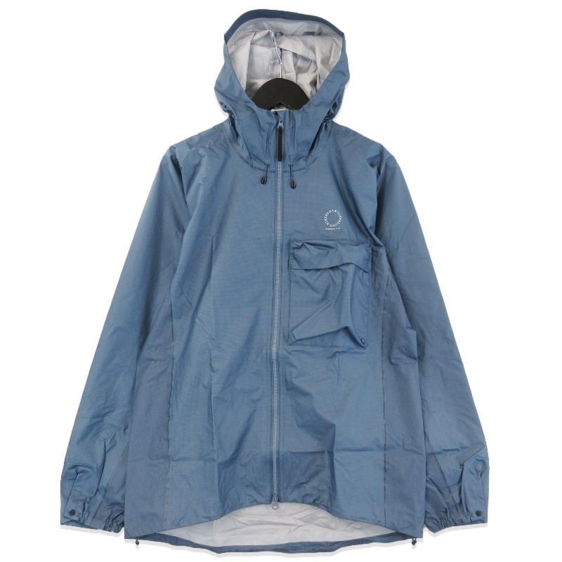 未使用 山と道 ヤマトミチ ULオールウェザージャケット UNISEX 2026年 Pertex Shield Air パッカブル Blue Gray×Blue Gray S 71016274