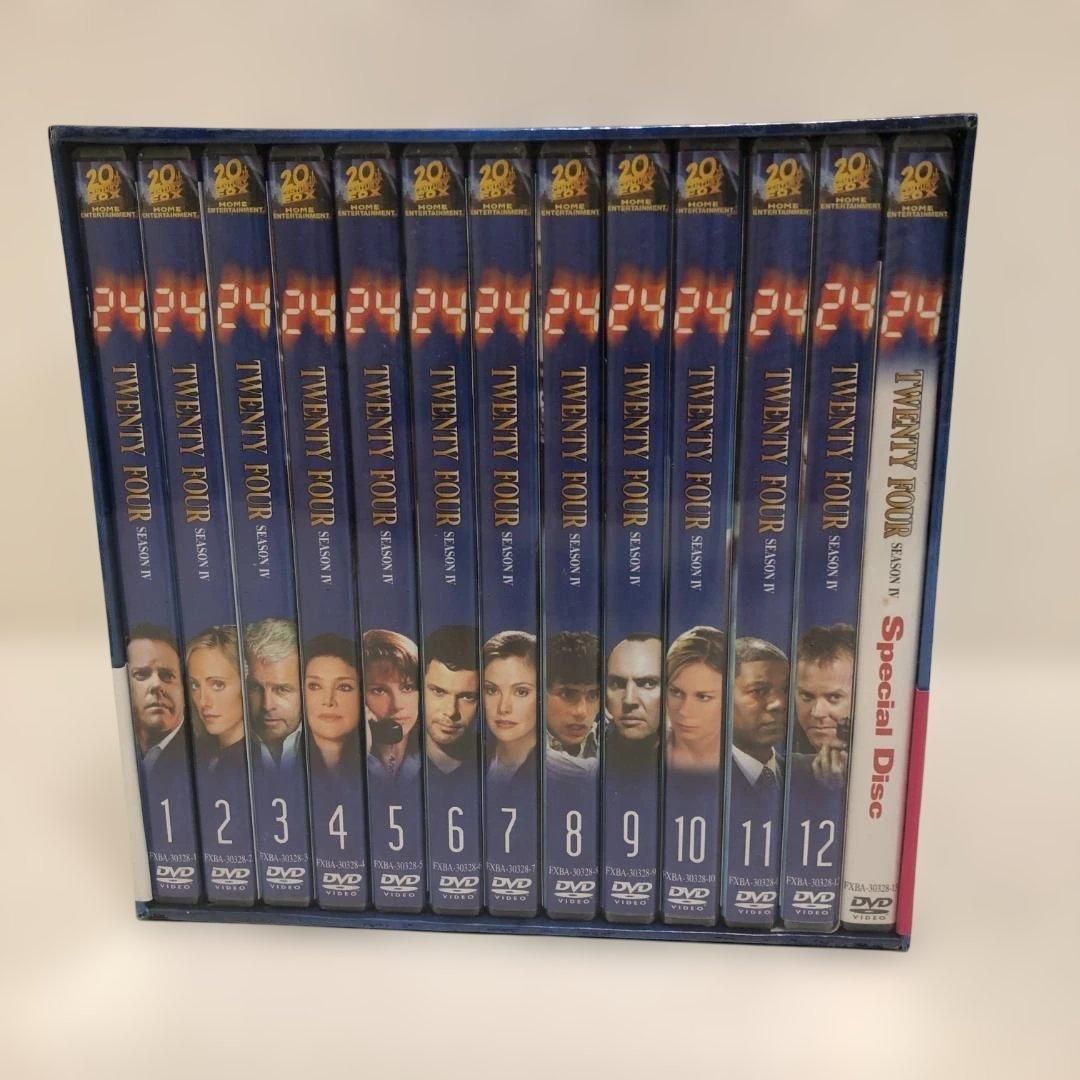 24 (Twenty Four) DVD ボックスセット 全シーズン 新品未使用】新品24 TWENTY FOUR シーズンIV DVDコレクターズBOX 全24