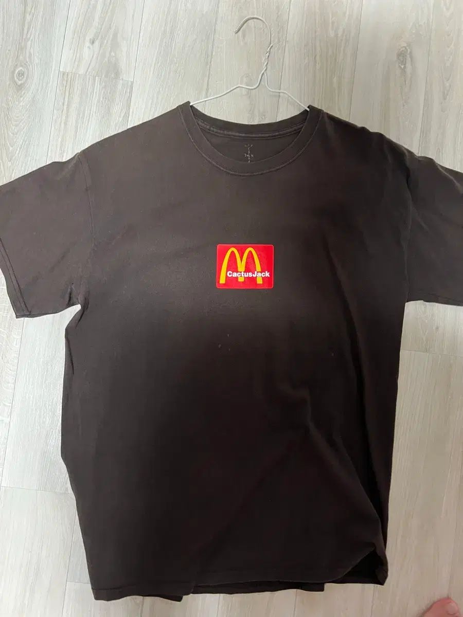 トラヴィス・スコット マクドナルド 半袖 Tシャツ ブラウン M