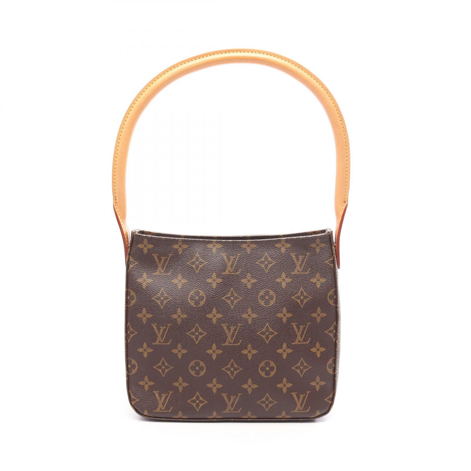 ルイ・ヴィトン LOUIS VUITTON ショルダーバッグ ルーピングMM モノグラム M51146 PVCコーティングキャンバス レザー ルーピングMM レディース Used A