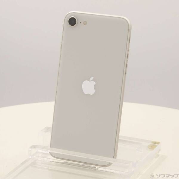 ソフマップ 〔中古品〕 iPhone SE 第3世代 64GB スターライト MMYD3J／A SIMフリー【251】