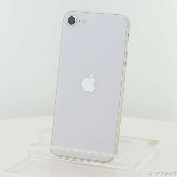 ソフマップ 〔中古品〕 iPhone SE 第3世代 64GB スターライト MMYD3J／A SIMフリー【258】