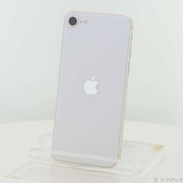 ソフマップ 〔中古品〕 iPhone SE 第3世代 64GB スターライト MMYD3J／A SIMフリー【295】