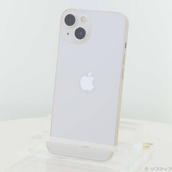 ソフマップ 〔中古品〕 iPhone13 128GB スターライト MLND3J／A SIMフリー【352】