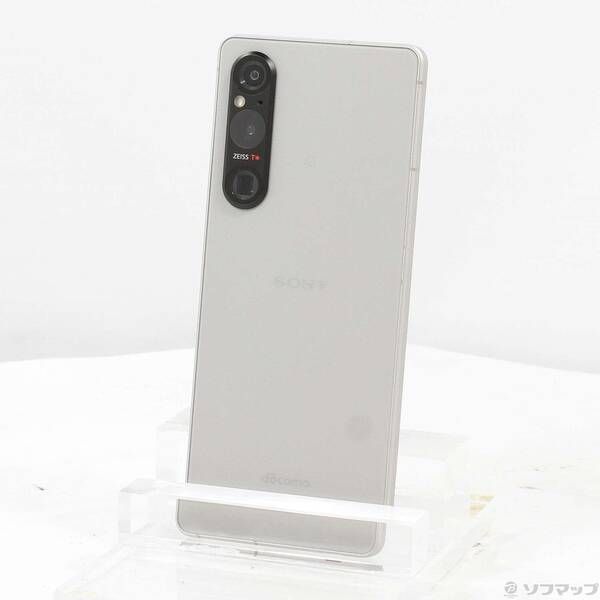 ソフマップ 〔中古品〕 Xperia 1 V 256GB プラチナシルバー SO-51D docomo SIMフリー【348】