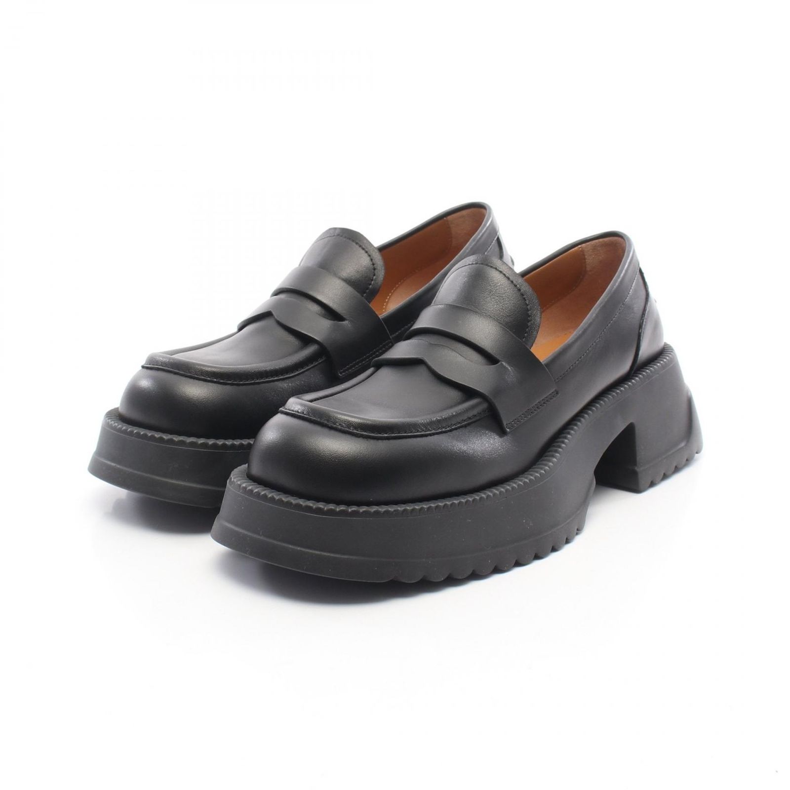 マルニ MARNI ローファー 厚底 レザー ローファー レディース Used A 27,824円