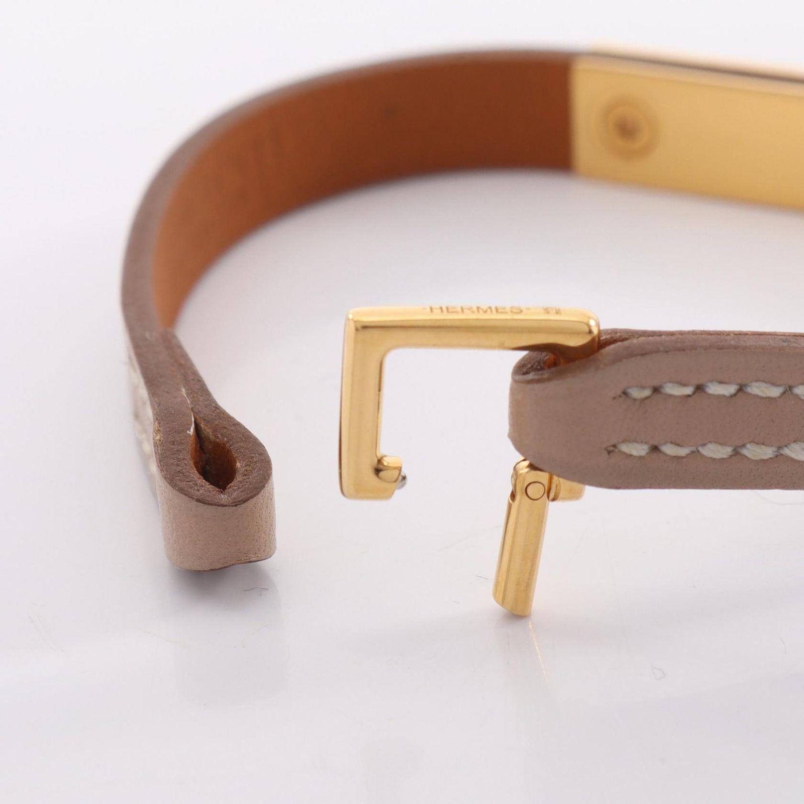 エルメス HERMES ブレスレット リヴァル ミニ ナタ □Q刻印 ナタ GP